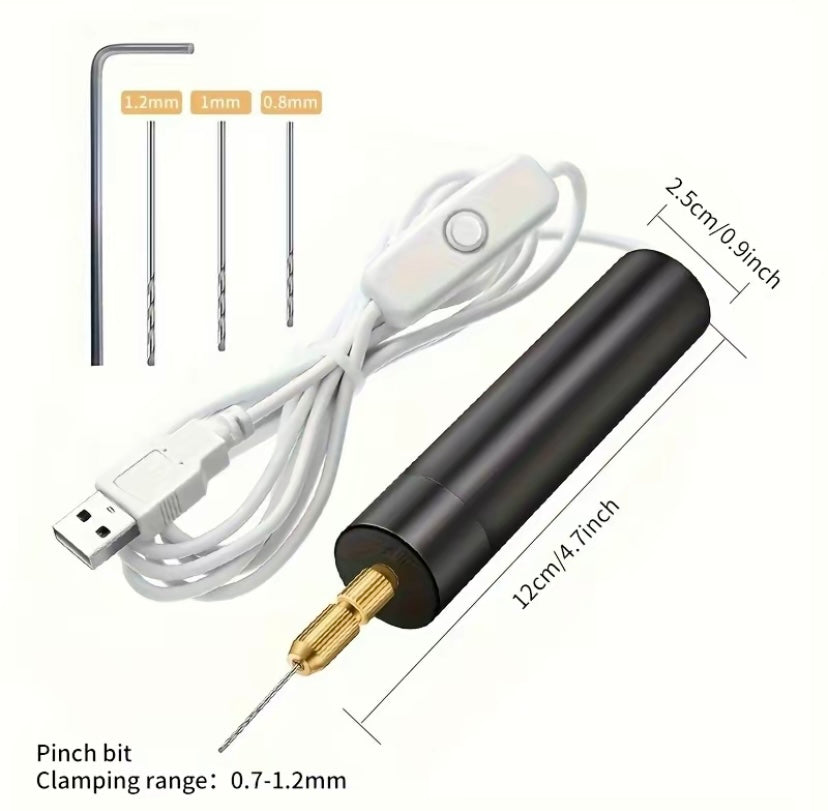 0.7-1.2mm Mini Micro Handheld Drill